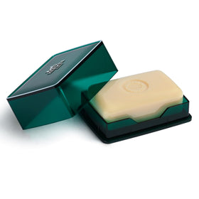 Hermès Eau d'Orange Verte scented soap bar in green logo box
