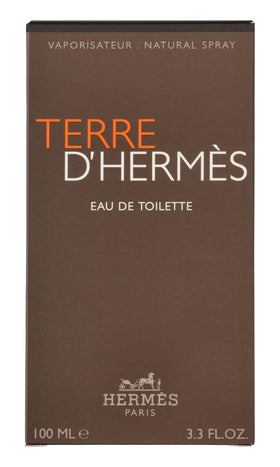 Hermès Terre D'Hermès Eau De Toilette Spray 100ml bottle side view