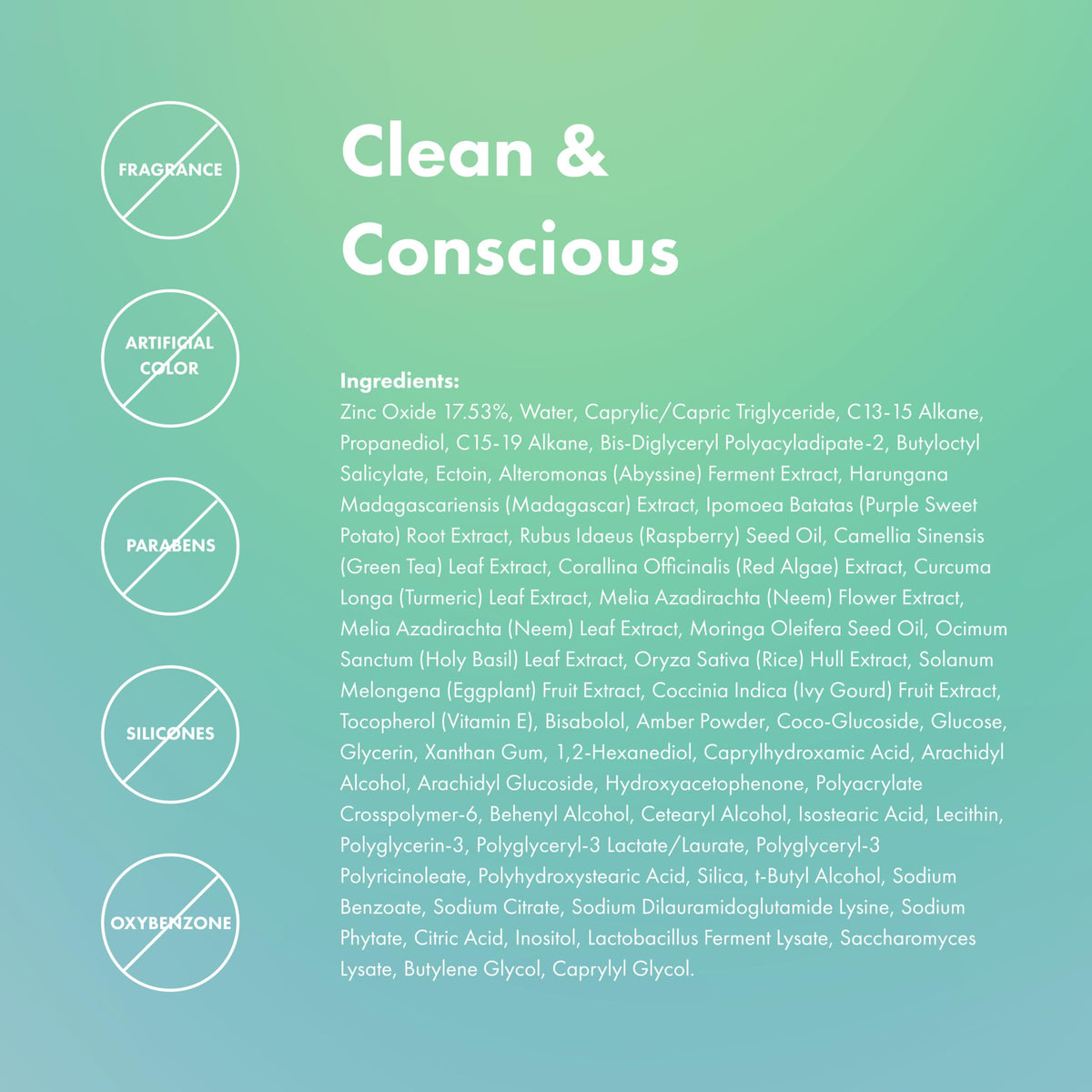HERO COSMETICS Force Shield Superlight Sunscreen SPF 30 ingredients list