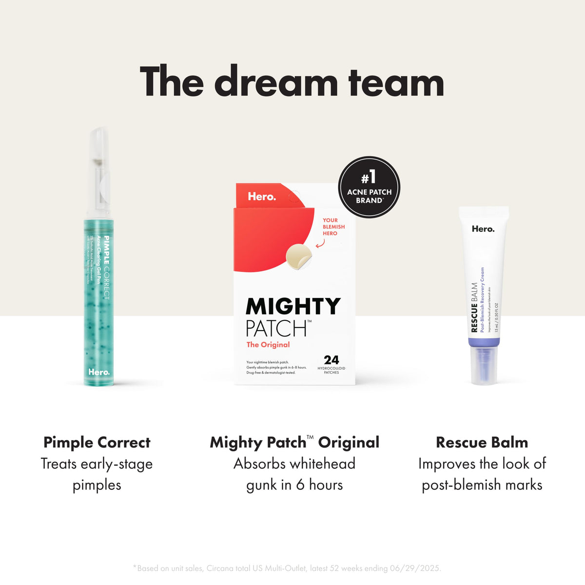 HERO COSMETICS Rescue Balm 15mL lifestyle shot