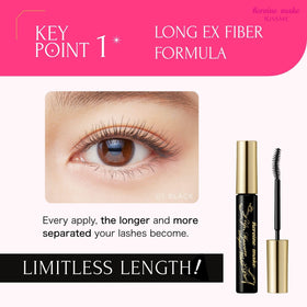 Heroine Make Waterproof Mascara brush close-up