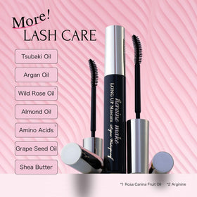 Heroine Make Waterproof Mascara in lifestyle setting on vanity