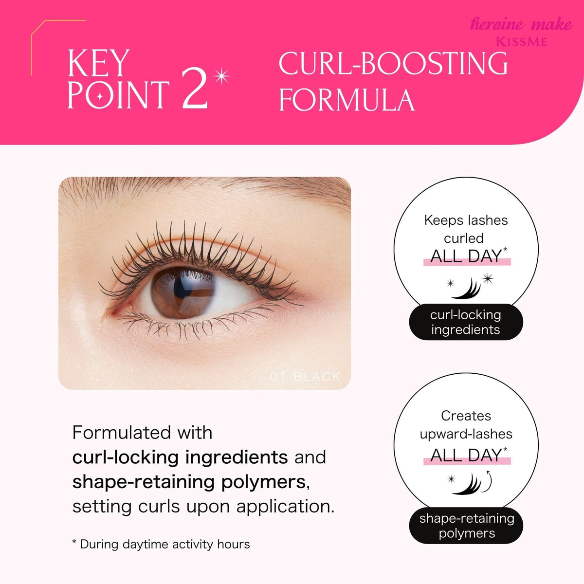 Heroine Make Waterproof Mascara packaging