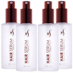 HerStyler Argan Oil Hair Serum front view with packaging