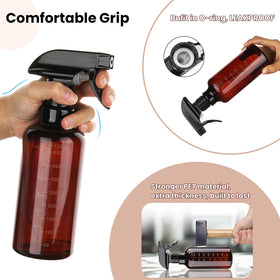 Hethyo 16.9oz spray bottle stream setting demonstration