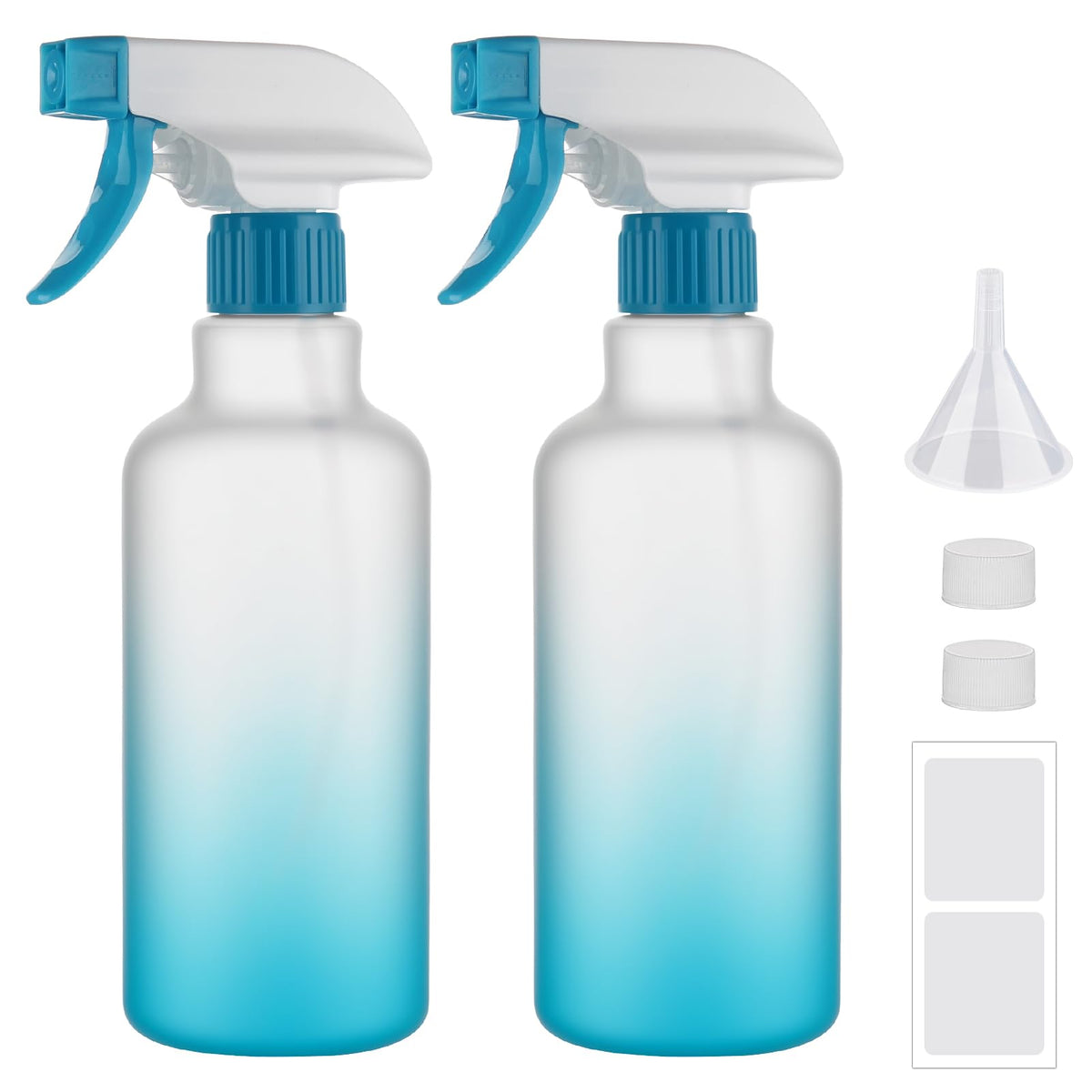 Hethyo 500ml spray bottle front view with adjustable nozzle