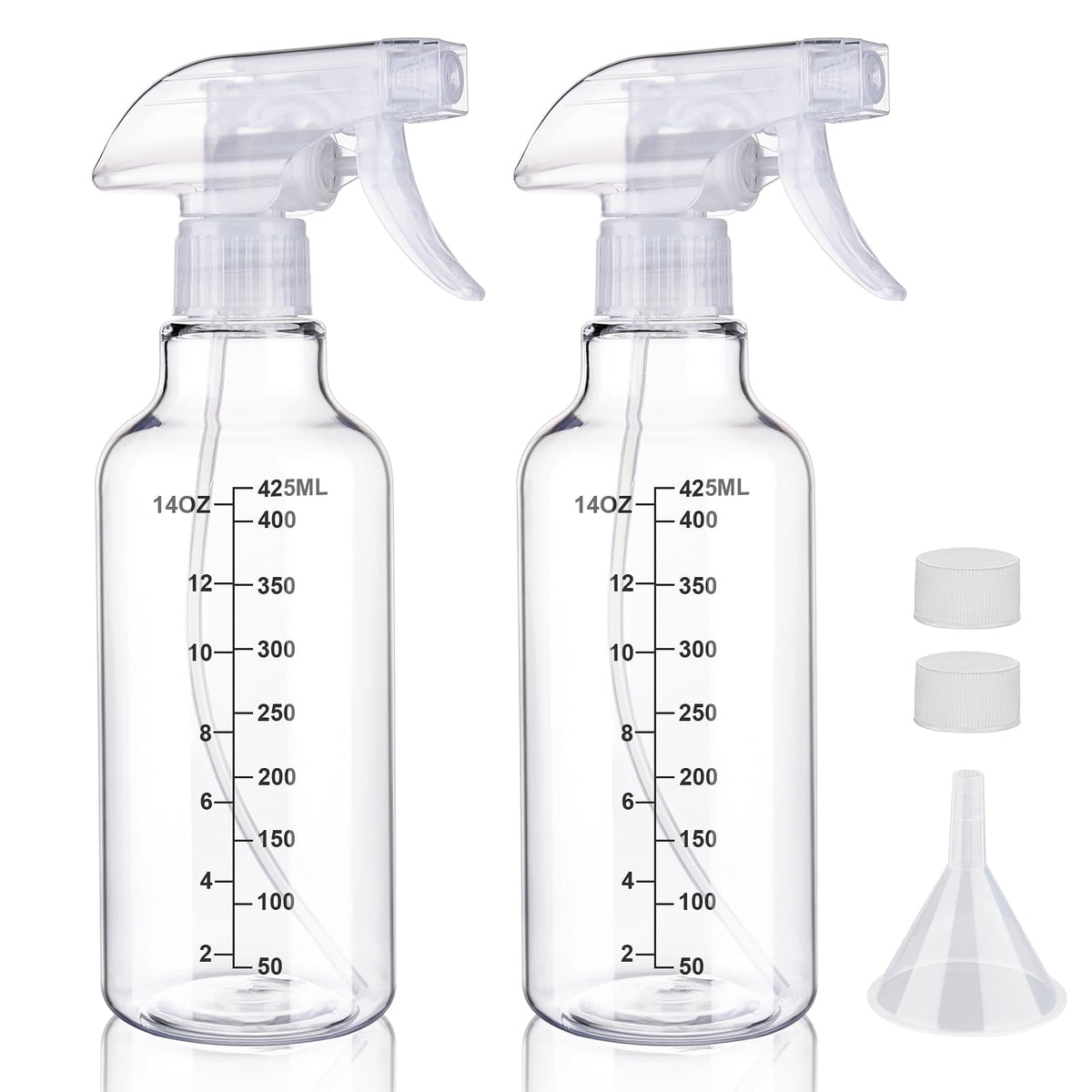 Hethyo Plastic Spray Bottle 16.9oz front view