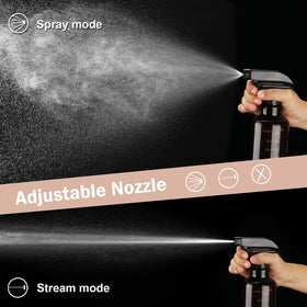 Hethyo spray bottle in use for plant watering