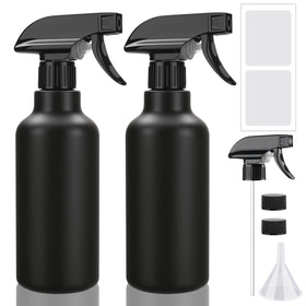 Hethyo Spray Bottles 16.9oz black front view