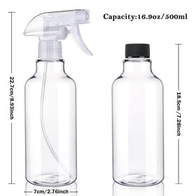 Hethyo spray bottles in use for cleaning