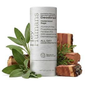 HEY HUMANS Cedarwood Sage Deodorant front view
