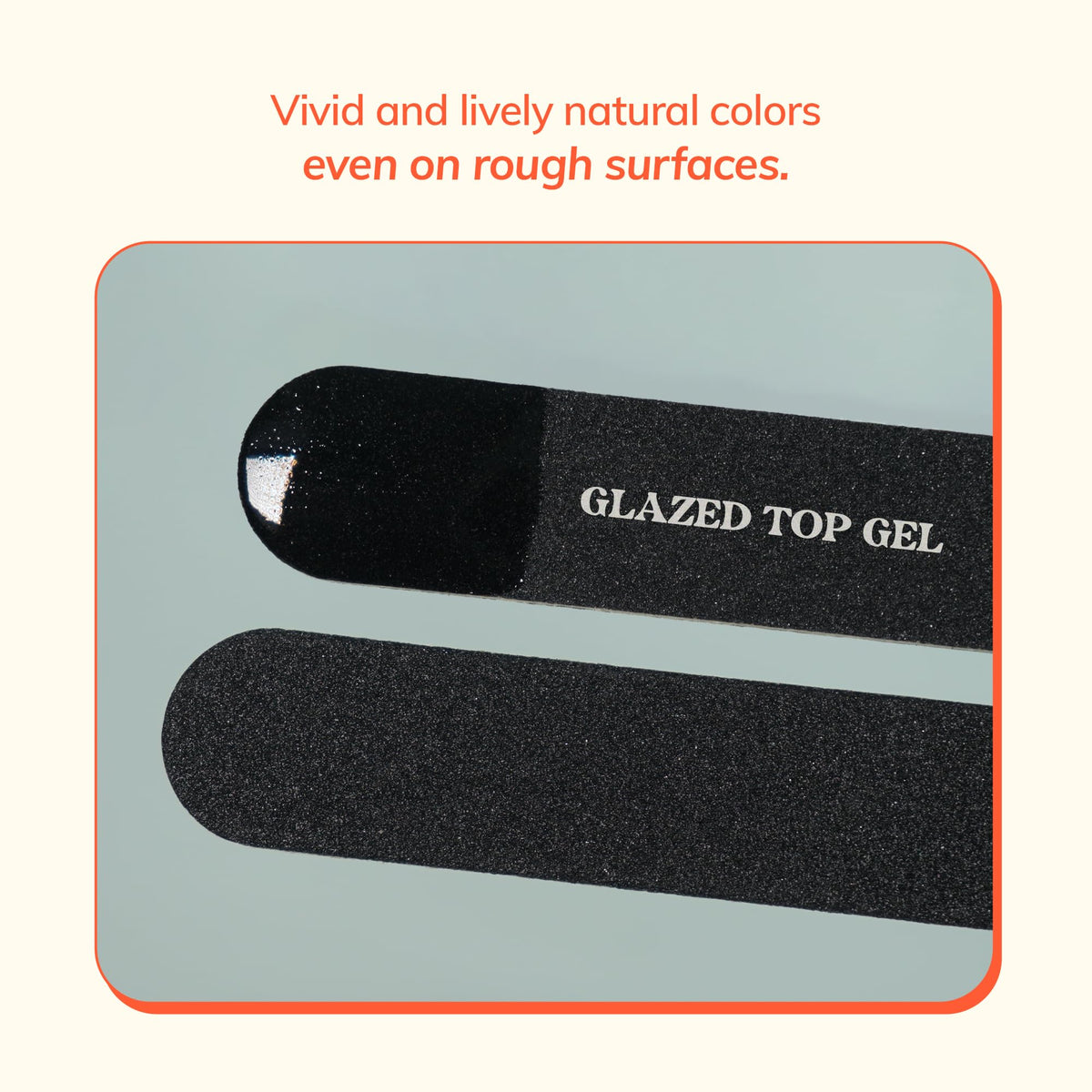 heyhae Glazed Top Gel brush close-up