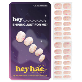 heyhae Semi Gel Nail Strips packaging front view