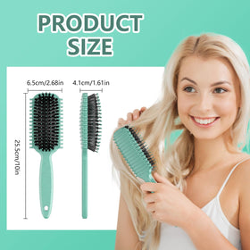 HEZ Curl Defining Brush with gentle bristles for styling