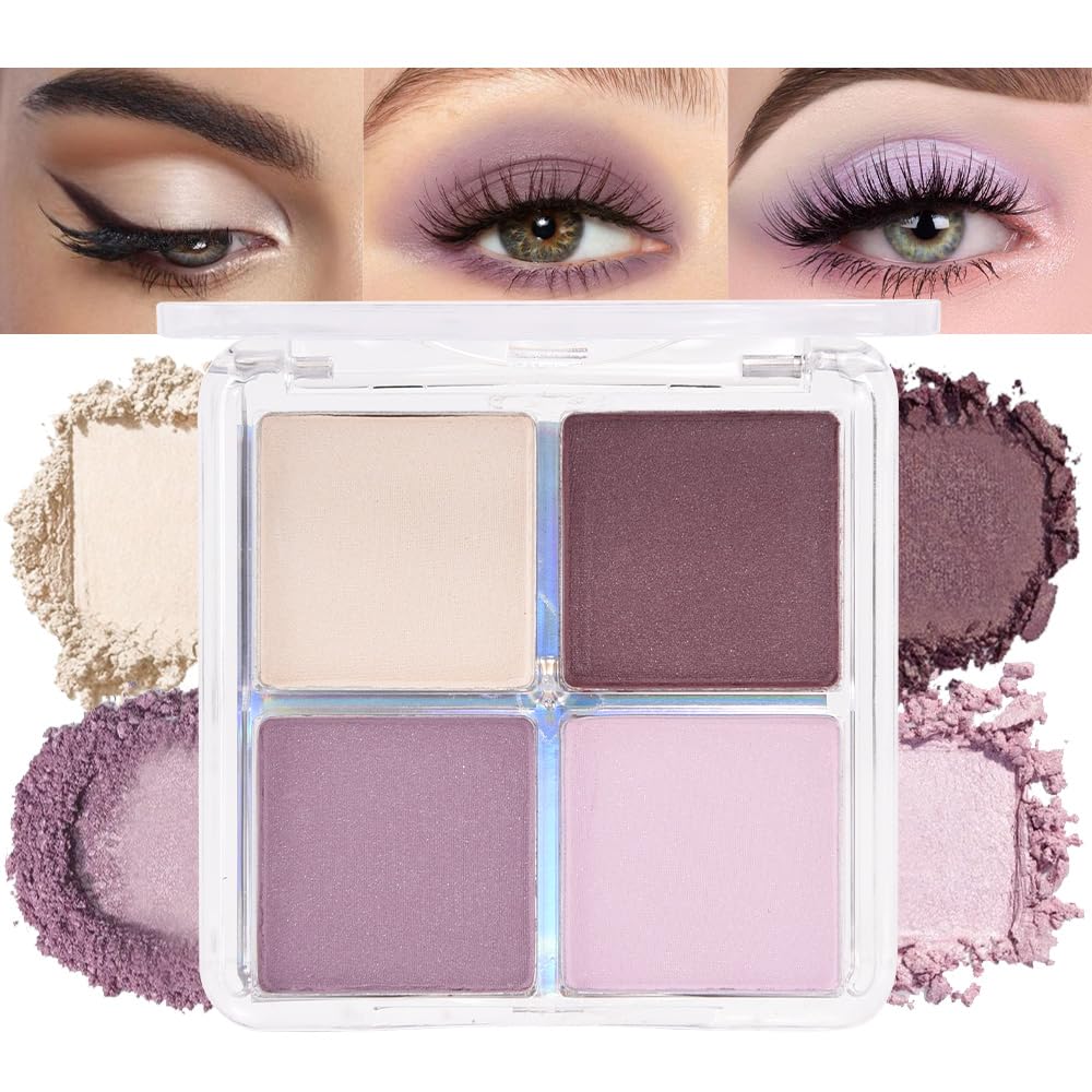 HHLTOH 4-Colour Eyeshadow Palette front view showing shades