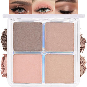 HHLTOH 4 Shades Eyeshadow Palette front view showing all colours