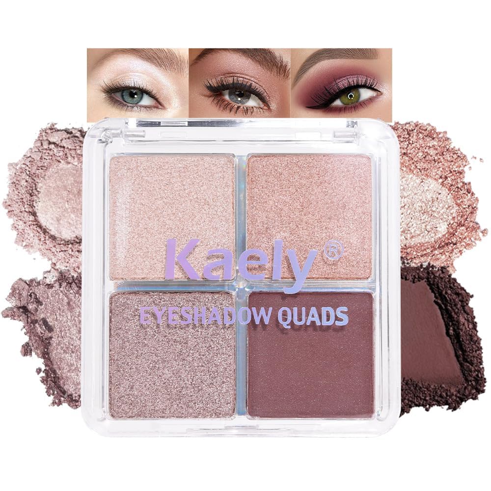 HHLTOH Champagne Cream Shimmer Eyeshadow Palette front view