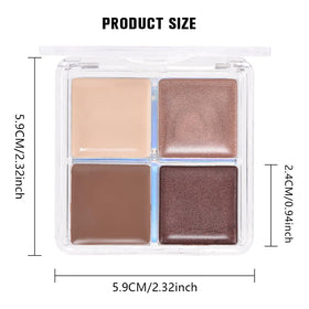 HHLTOH Cream Eyeshadow Quad packaging with product details