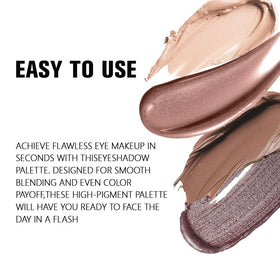 HHLTOH Cream Eyeshadow Quad palette side view