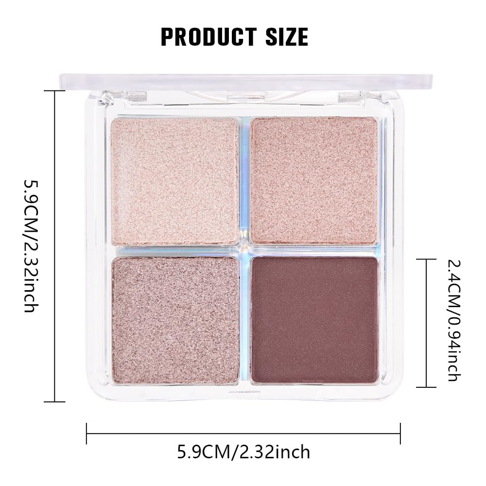HHLTOH eyeshadow palette in elegant packaging