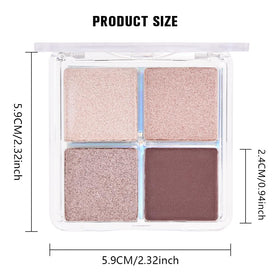 HHLTOH eyeshadow palette in elegant packaging