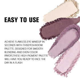 HHLTOH eyeshadow palette open showing all 4 shades