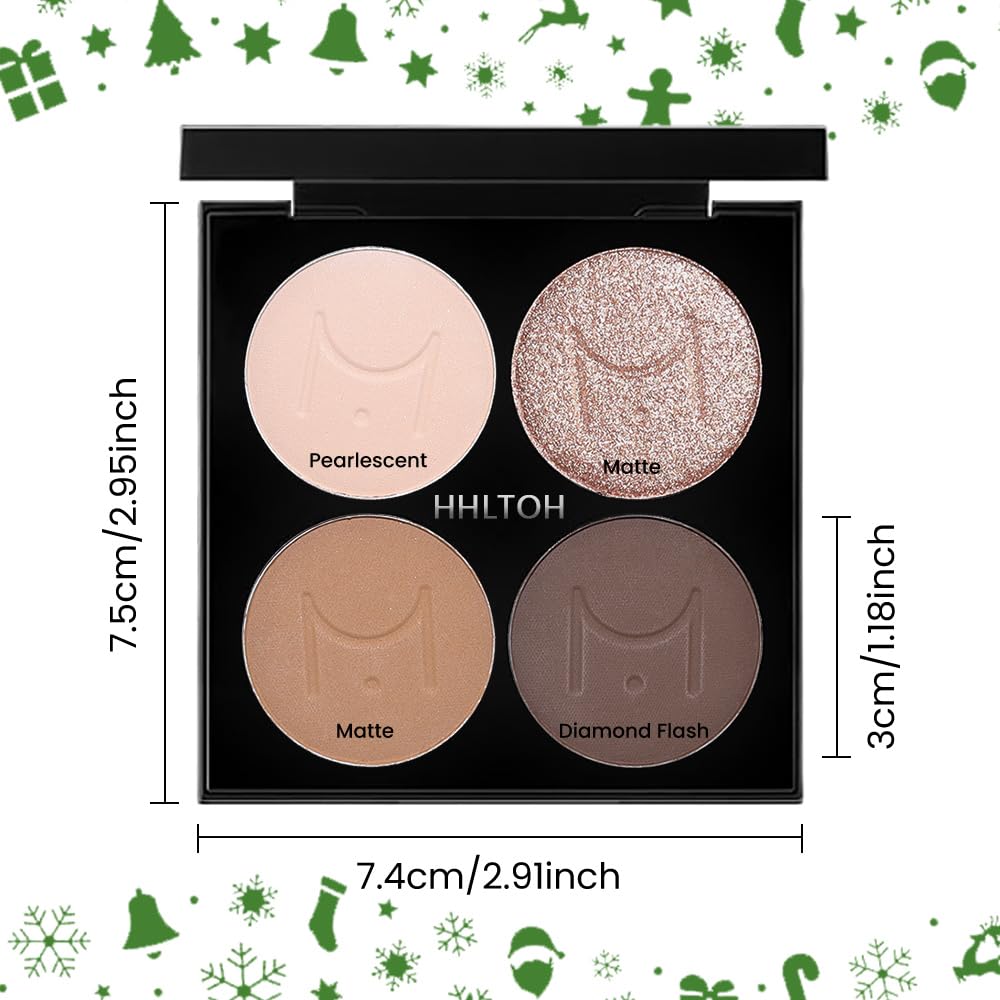 HHLTOH Eyeshadow Palette packaging with product details
