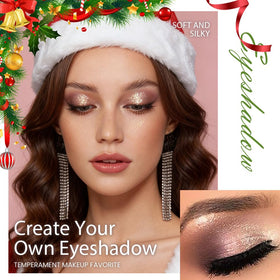 HHLTOH eyeshadow palette with built-in mirror open