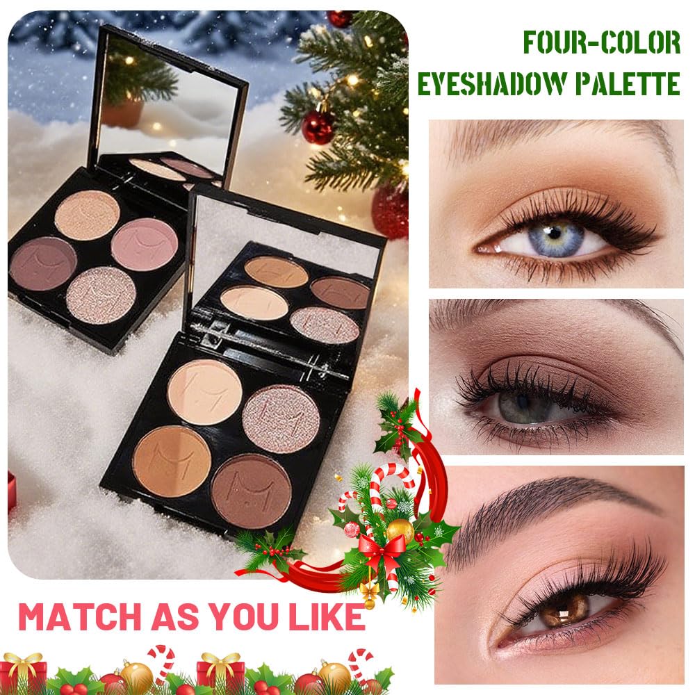 HHLTOH Eyeshadow Palette with matte and shimmer finishes