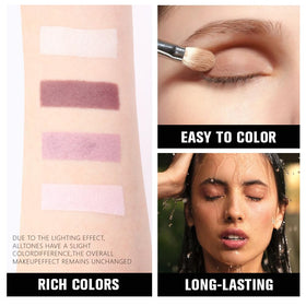 HHLTOH eyeshadow palette with shimmer and matte finishes