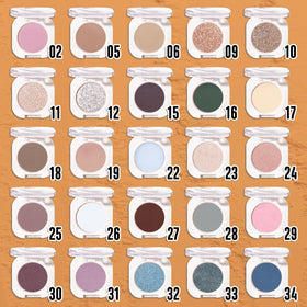 HHLTOH Light Brown Glitter Eyeshadow swatch on skin
