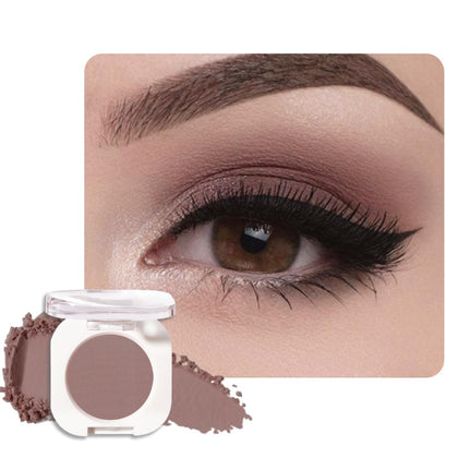 HHLTOH Light Cocoa Matte Eyeshadow front view in packaging