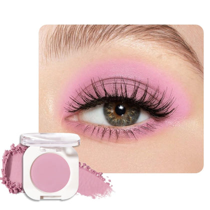 HHLTOH Pink Matte Eyeshadow light peach shade front view