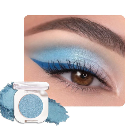 HHLTOH Sky Blue Metallic Shimmer Eyeshadow front view