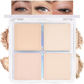 HHLTOH Vanilla Nude Eyeshadow Palette front view with four shades