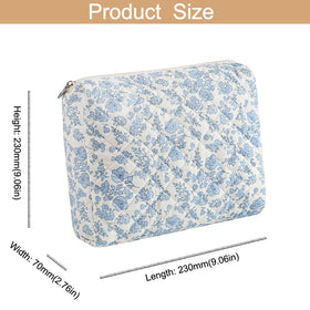 HHQQWZ floral makeup bag side view