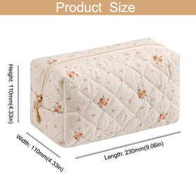 HHQQWZ Makeup Bag in a travel setting