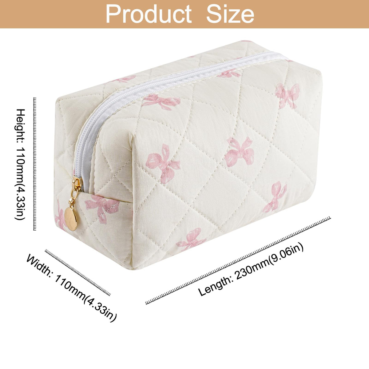 HHQQWZ Makeup Bag in lifestyle setting
