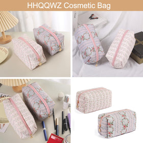 HHQQWZ Makeup Bag side view showcasing design
