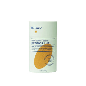 HIBAR Bergamot Cedar Deodorant front view packaging