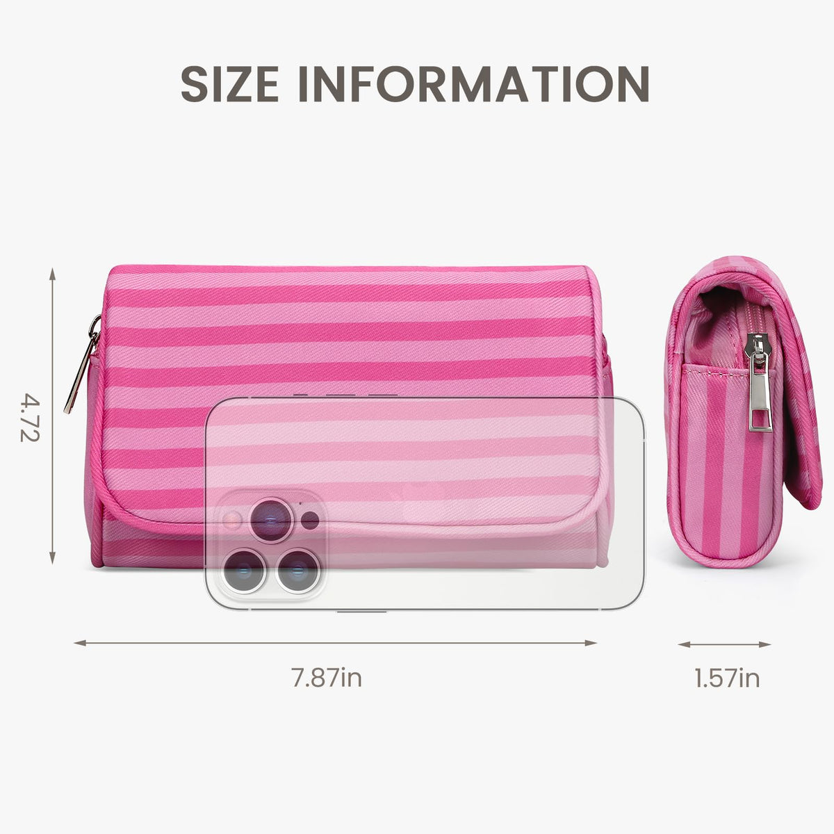 Hibilog Women’s Cute Nylon Makeup Bag lifestyle scene