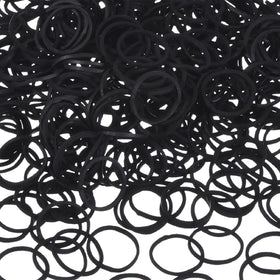 Hicarer mini rubber hair bands 2000 pcs in a plastic bag