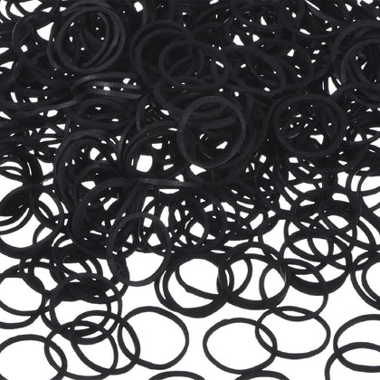Hicarer mini rubber hair bands 2000 pcs in a plastic bag