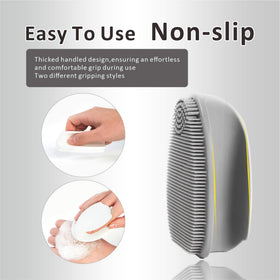 HIEERBUS Silicone Face Scrubber pack of two with packaging