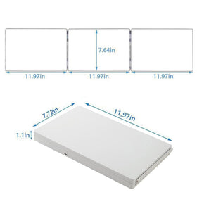 HIEEY Trifold Mirror packed with protective film