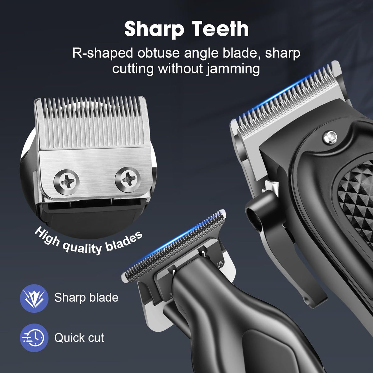 HIENA PRO adjustable hair clipper with limit combs