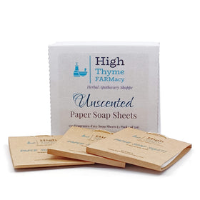 High Thyme FARMacy Travel Soap Sheets 150 Count front view