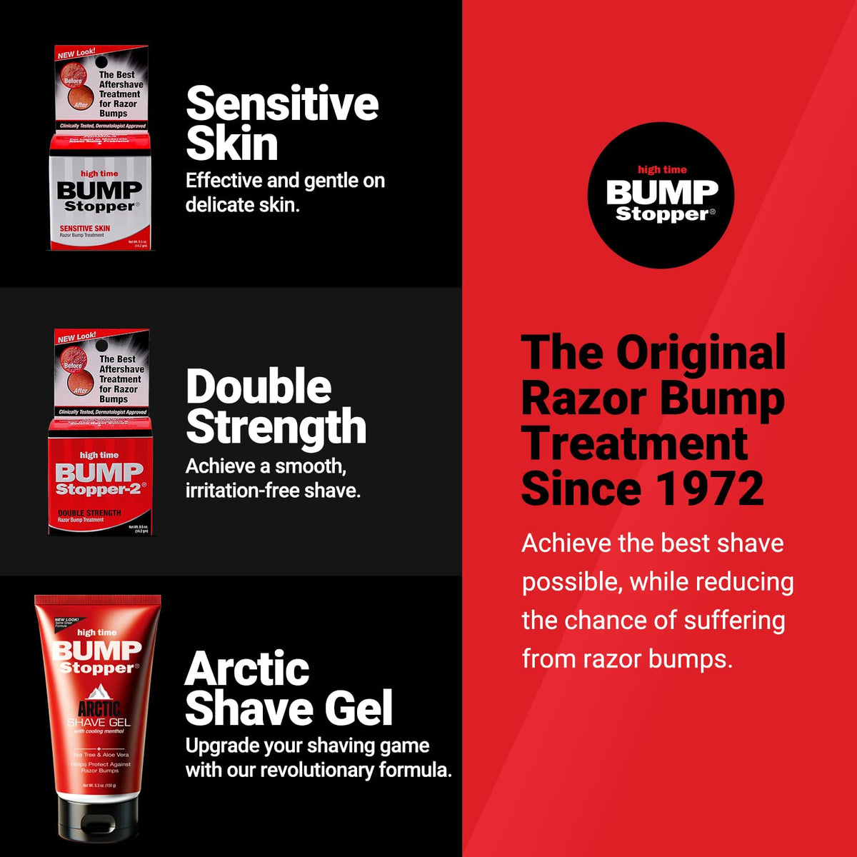 High Time Bump Stopper 2 ingredients displayed