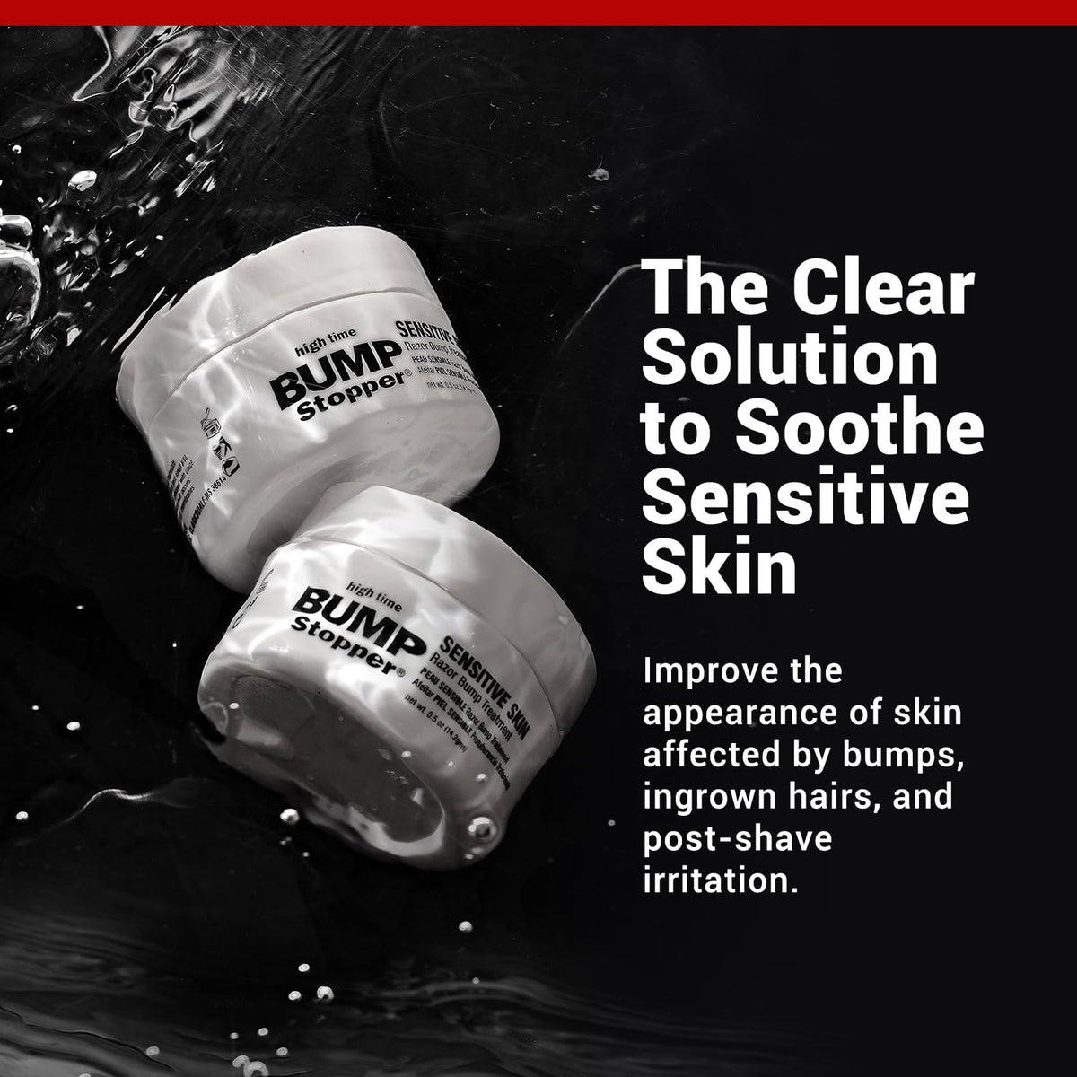 high time Bump Stopper Sensitive Ingrown Hair Cream ingredients list