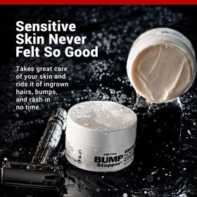 high time Bump Stopper Sensitive Ingrown Hair Cream packaging